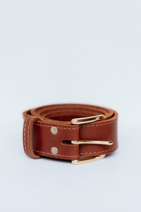 Products: 38mm Sewn Leather Belt - The Knot Leather