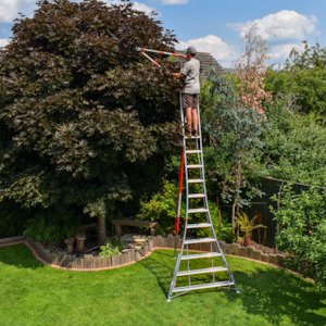 New Fully Adjustable PRO Tripod Ladder 14ft / 4.2m