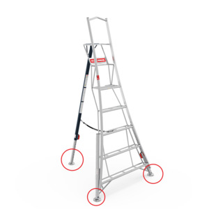 Accessories: 2025 Professional Adjustable Tripod Ladder Replacement Leg Right 480.P