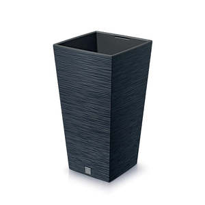 Prosperplast Furu Square Flowerpot - 265mm (w) x 265mm (l) x 500mm (h)