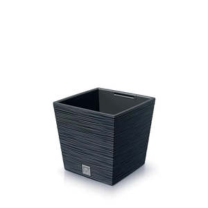Prosperplast Furu Square Low Flowerpot - 295mm (w) x 295mm (l) x 290mm (h)