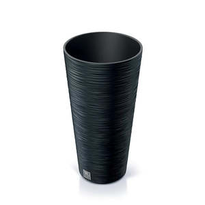 Garden Pots And Planters: Prosperplast Furu Slim Line Round Flowerpot - 300mm (w) x 575mm (h)