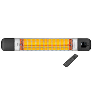 Heating And Flames: Luxeva Wall-Mounted Carbon Heater with remote