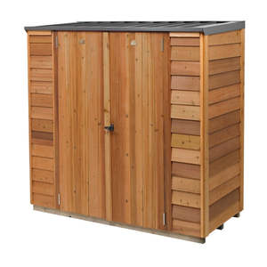 Cambridge Cedar Shed (Finger Jointed) 1.8m x 0.8m