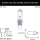 BRJ 150W 15V G6.35 A1/234 - Osram Code 64633