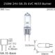 EVC 24V 250W G6.35 - Osram Code 64657