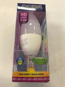 LED Candle 5.3W SES Frosted Non Dimmable - 16 left