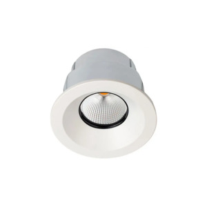 Zela Deep Fixed Clear Lens Fire-Rated Downlight The Lighting Centre NZ