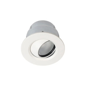 Fire Rated LED Downlights: Zela Tilt Prismatic Lens Fire-Rated Downlight The Lighting Centre NZ