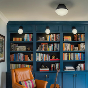 Ceiling Buttons: Haddie Ceiling Light with Opal Glass The Lighting Centre NZ