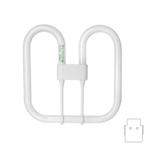 Fluorescent Lamps: 2D Fluorescent 2 PIN 28W 827 The Lighting Centre NZ