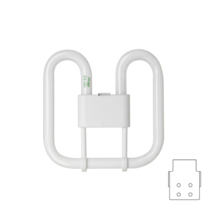 2D Fluorescent 4 PIN 21W 835 The Lighting Centre NZ
