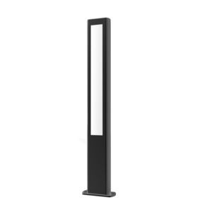 Amun Bollard 800mm Dark Grey The Lighting Centre NZ