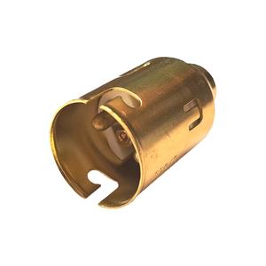 Lampholder B22 (BC) Brass 2 Piece The Lighting Centre NZ