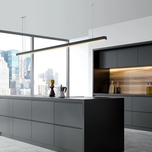 Linear Pendants: Highline 50mm High Linear Downlight Pendant The Lighting Centre NZ