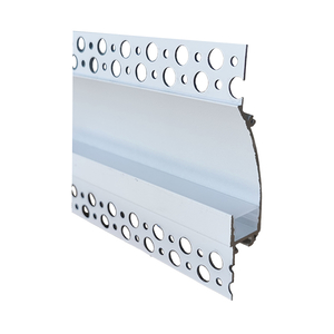 Aluminium Extrusions: LXT27 Recessed Wash Light Plaster Extrusion with Opal Diffuser The Lighting Centre NZ