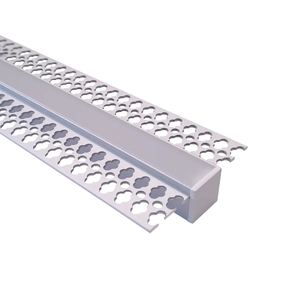 Aluminium Extrusions: LXT28 Trimless Recessed Extrusion 2 Wing with Opal Diffuser The Lighting Centre NZ