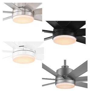 Tourbillion LED Fan Light Kit Available in 3 Colours Eglo Lighting - 202967, 202968, 203374