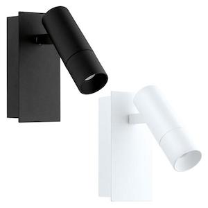 Eglo Lighting: TOMARES LED Spot Light 5w 4000k Matt Black/White Eglo Lighting - 201999, 202004