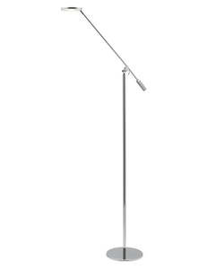 Cylon LED Floor Lamp 7w 3000k in Chrome Cougar Lighting
