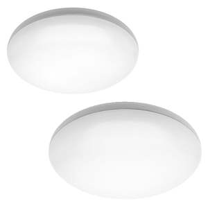 Pando LED Oyster Light 16w/27w in White Cougar Lighting