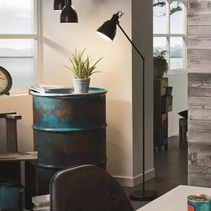 Eglo Lighting: Priddy Adjustable Floor Lamp Black E27 Eglo Lighting - 49471