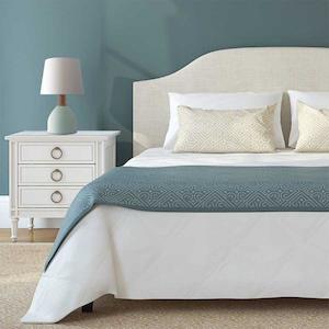 Scandinavian Lights: Madeline Table Lamp 1xB22 in White or Duck Egg Mercator Lighting - PL-A62911DE, PL-A62911WHT