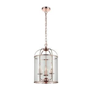 Luminero: Upton Pendant Light Rose Gold Medium Luminero - LUM.UPTON3.RG