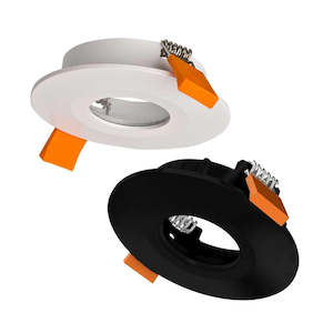Commercial Lighting: Accessories: NEO K3.0 Mount Ring Flush in IP65 70mm White/Black Decrolux - LC5004, LC5062