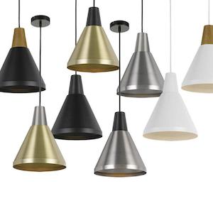 Temo Pendant Light ø250mm Available in Different Colours Telbix Lighting - TEMO PE25