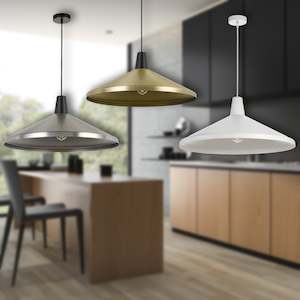 Temo Pendant Light ø600mm Available in Different Colours Telbix Lighting - TEMO PE60