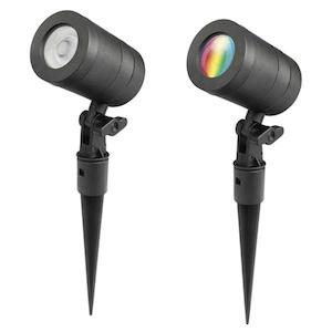 Spike Light: Smart Botanic LED Garden Spike Light 9w 3000k or RGB in Black