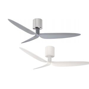 Fan W O Light: Lily DC Ceiling Fan 1300mm (52") Mercator Lighting - PL-FC410133BC, PL-FC410133WH