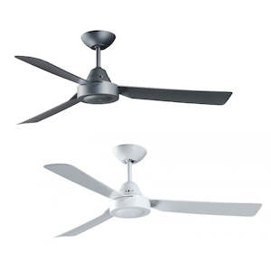 Bullet 1200 48" (1220mm) AC Ceiling Fan Only in White or Titanium Ventair - BUL1&hellip;