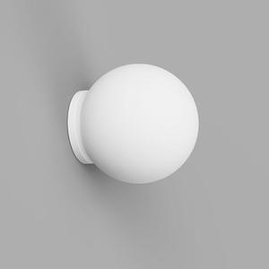 Lightco: Accessories - Small Glass Ball Shade in Acid Washed White