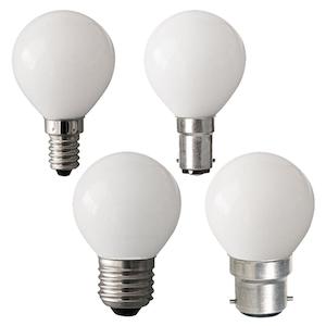 E14 Globes: Fancy Round LED Pro Series 2.8W E14/E27/B15/B22 Opal 3000K/6500K Lusion - 20201~20208