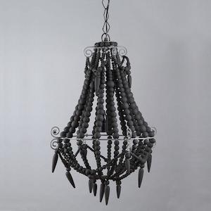 Designer Pendants: Beaded Chandelier Available in Different Colour and Sizes Emac & Lawton Lighting - ELAH434