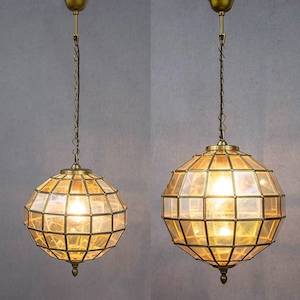Designer Pendants: Prince Albert Pendant Light Small or Medium E27 in Brass Emac & Lawton Lighting - ELCIT5164S, ELCIT5164M