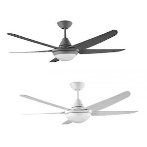 Mariah 52" (1320mm) AC Ceiling Fan w/ Light in White or Titanium Ventair - MAR13&hellip;