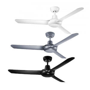 Spyda 50" (1250mm) AC Ceiling Fan 3 Blade in Satin White, Matte Black or Titaniu&hellip;