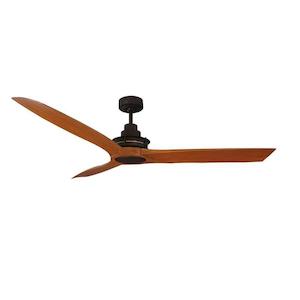 Abs Fans: Clearance Flinders 1400mm (56") AC Ceiling Fan without Light Oil Rubbed Bronze Mercator Lighting - PL-FC510143RB