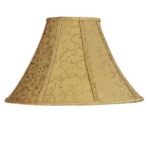 Acc. - Table Lamp Shade Empire Jacquard 7-18-12 E27 Gold Oriel Lighting OL91752