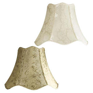 Lamp Shade: Acc.- Floor Lamp Shade 10-20-16 Empire Gold/Ivory Oriel Lighting OL91729/OL91730