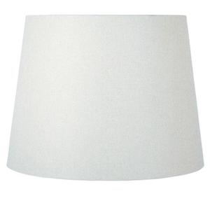 Lamp Shade: Accessories: Pendant Shade 18‐22‐18 E27 60w White Linen Oriel Lighting OL91731