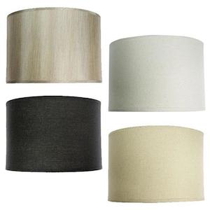 Lamp Shade: Accessories: Wall Light Shade Fabric 5-10-7 B22 Oriel Lighting OL91815 Series