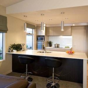 Superlux Lighting: Modern Tube Pendant Light 1Lt in Silver Superlux Lighting - MS1053-BA