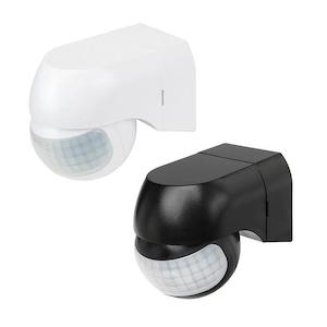 Ezy-Scan 180° PIR Security Sensor in White or Black