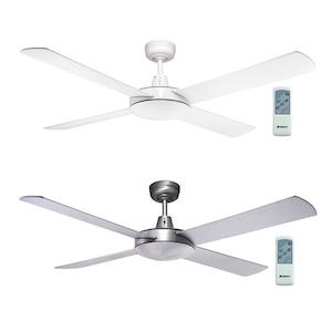 Lifestyle 52" 1300mm AC Ceiling Fan with Premier Remote Martec Lighting - DLS134&hellip;