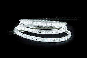 Led Strip Lighting Led Profiles: 5 Meters LED Waterproof Submersible IP68 Strip Lighting Cool White 4.8W/M LED Strip Light 700 Lumens P/Meter