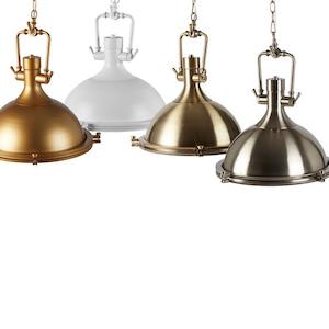 Industrial Pendant Light: DISC Kaiden Pendant Light Available in 5 Colours Cafe Lighting - TW20623~TW20627